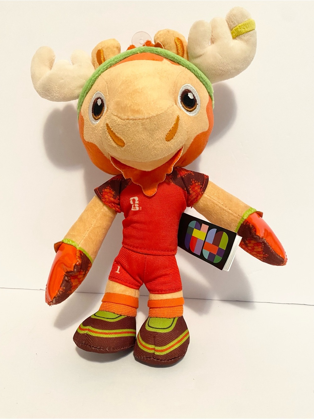 FIFA 2026 World Cup Soccer Plush Maple Moose Mascot Stuffed Animal Toy Canada